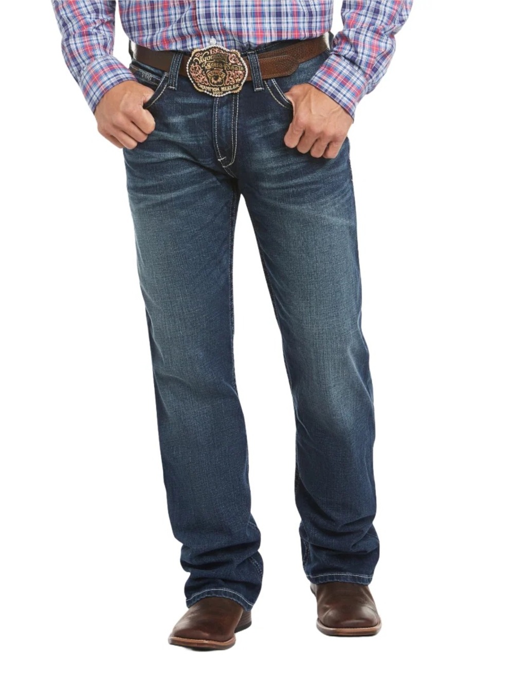 Ariat Men’s M4 Low Rise Adkins Turnout Bootcut Jeans 42/32